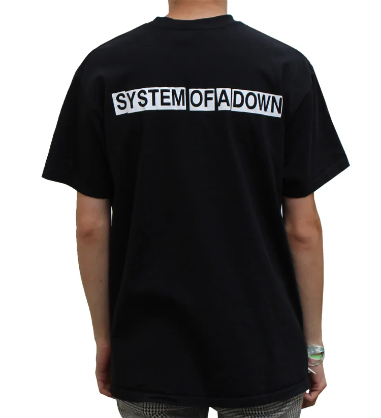 1998年SYSTEM OF A DOWN 1stアルバムビンテージTシャツXL 1998 System of a down LS of System of a down album XL